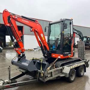 Meilleur prix pour une mini-excavatrice Kubota U27-4 de 2,7 tonnes, fabrication japonaise, excavatrice hydraulique compacte sur chenilles, équipement de construction - Product Image 5