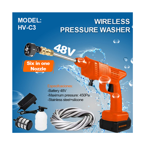 Servicio OEM, Hidrolavadora Eléctrica sin Escobillas <span class=keywords><strong>de</strong></span> Alta Presión, Pistola <span class=keywords><strong>de</strong></span> Agua para Lavado <span class=keywords><strong>de</strong></span> Autos y Jardín, Pistola Rociadora a Batería - Product Image 4