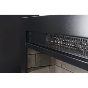 28-Inch <b>Electric</b> <b>Fireplace</b> <b>Insert</b> Multicolored LED Flames Glass Metal Remote Control Built-Ins for Household Hotel Indoor Use - Product Image 1