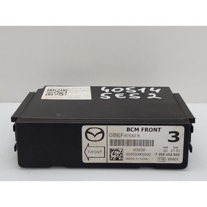 CENTRE DE COMMANDE BCM MAZDA 6 3 series S. Wagon GBEF675X0 BOSCH SHY diesel 2191 (12>) - Product Image 1