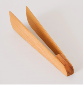 Pinces en bois Oiseaux conception poignée accessoires de cuisine nouveau produit Pince à glaçons en bois d'acacia - Product Image 6