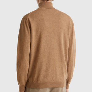 Marque privée personnalisée Hauts à col rond pour hommes Musculation Fitness Chemises à col rond Sporting 100% coton pour hommes - Product Image 6