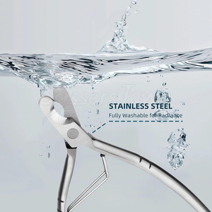 Coupe-ongles durable pour animaux de compagnie avec protection de sécurité Outil de toilettage en acier inoxydable pour les chiens, les chats et les petits animaux - Product Image 5