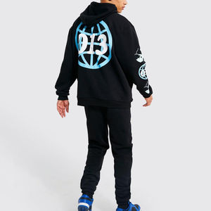 Nuevo Diseño de Chándales Deportivos Personalizados para Hombre, Transpirables, de Secado Rápido, con Estampado Puff - Product Image 2