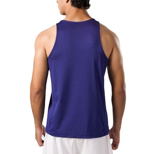 Bodybuilding Activewear Workout Tank Top Mesh Fabric Gym Training Wear Custom Color High Quality Breathable Vest <b>Singlet</b> - Product Image 6