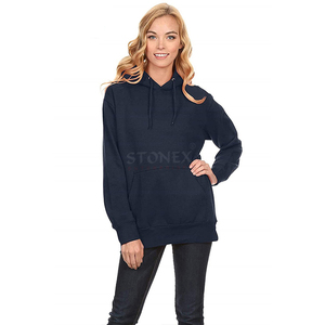 Sudadera con Capucha Premium para Mujer, Estilo Urbano, Oversize, con Puños de Punto Acanalado, Capucha Ajustable y Bolsillo Canguro - Product Image 3