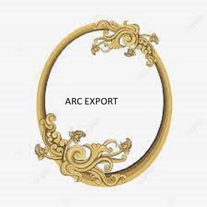 Un côté élégant fantaisie dernier concepteur avec miroir de bordure de décoration de fleur de rose un côté Ware dernier miroir de décoration de mariage - Product Image 6