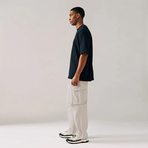 Adult Men's Lightweight Casual Cargo Joggers Pants Twill Track Jogging Outdoor Breathable Quick Dry with Custom Design Size - Product Image 4