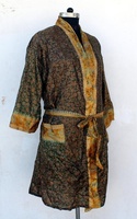 Robe Kimono Grande Taille Coupe Trapèze Taille Basse Tunique Romantique Longueur Mi-Mollet Imprimé Floral Géométrique Robe de Soirée Formelle