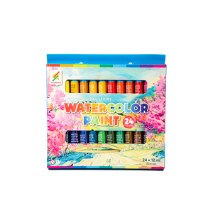 Pintura de acuarela al por mayor de calidad superior, juego de 24 colores Colormate, pequeña cantidad compatible - Product Image 3