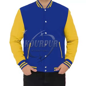Chaqueta de hombre superventas seguridad de alta calidad nuevo estilo de moda con cuello levantado para logotipo frontal de invierno disponible al por mayor - Product Image 1