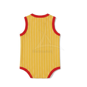 Baby Sports Basketball Jersey Romper Set Comfortable Outfit For Casual And Daily Activities - Product Image 2