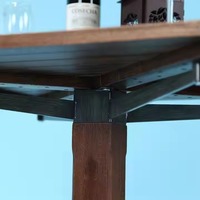 Table de maquillage moderne en métal, bureau, mobilier d'intérieur et d'extérieur, décoration de la maison, utilisation en milieu hospitalier, salle à manger, parc, mobilier d'extérieur au design minimaliste
