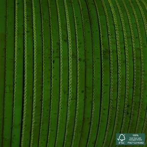 Cordon en liège rond vert citron de qualité supérieure - Product Image 1