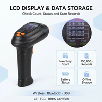 Escáner de Códigos de Barras USB WCMI, Escáner de Códigos de Barras Portátil con Memoria y Pantalla, Sin Reseñas Aún