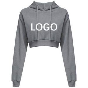 Sudadera con Capucha Corta para Mujer, Estilo Urbano, en Oferta, Impresión Personalizada, Material de Alta Calidad - Product Image 3