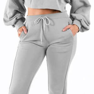 ชุดเสื้อฮู้ดกันลมสำหรับผู้หญิงชุดแฟชั่นมีฮู้ดแบบครอปทนทานแบบโรงงาน - Product Image 6