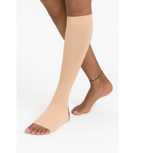 Manches en tissu lisses sous le genou pour un usage quotidien lors de longs voyages au bureau ou lors de courses depuis l'Inde - Product Image 4