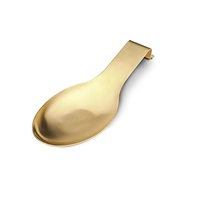 Repose-cuillère en acier inoxydable en forme de poisson, best-seller, écologique, compatible lave-vaisselle et four, décoration de cuisine