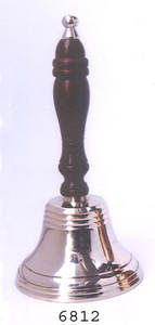 Campana de Mano Elegante de Latón para Uso Ritual en Templos, Crea un Sonido Claro con Artesanía Tradicional y Significado Espiritual - Product Image 2