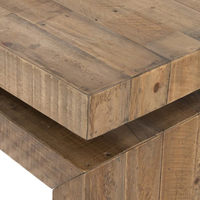 Table de console en bois conçue sur mesure de vente chaude pour la maison décorative
