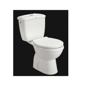 Nhà vệ sinh Gốm Hai mảnh với nắp ghế nhựa và phụ kiện LLC-Bộ Chảo phòng tắm - Product Image 4