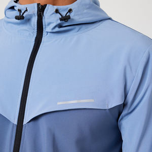 Ensemble survêtement décontracté coupe-vent personnalisé, survêtement de sport, 2 pièces, coupe-vent de haute qualité avec fermeture éclair intégrale - Product Image 6