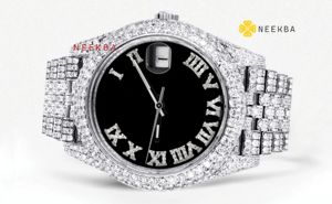 นาฬิกาอะนาล็อกสุดหรูนาฬิกาอะนาล็อกสุดหรูของซัพพลายเออร์อินเดียที่ไว้ใจได้นาฬิกาอะนาล็อกแบบโมอิสซาไนต์สำหรับความสง่างามในทุกๆวัน - Product Image 4