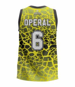 Maillot de basket-ball unisexe en jersey respirant à col rond, design personnalisé, polyester uni, pour hommes, prix avantageux, vente en gros - Product Image 3