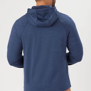 Sudadera con capucha y cremallera completa personalizada OEM para hombre con bolsillos-Ideal para uso activo y al aire libre - Product Image 6