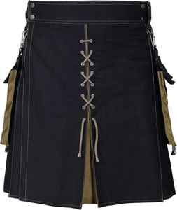 Top qualité écossais Kilt Highland robe jupe Kilt pour hommes écossais traditionnel personnalisé à la main Tartan Kilt - Product Image 3