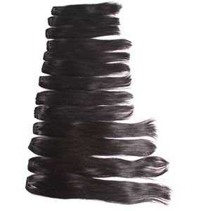 Extensiones de cabello humano de doble trama vietnamita a granel de alta calidad, máquina de cinta Remy Natural, formato de trama, todos los colores adecuados - Product Image 1