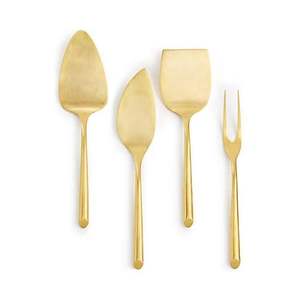 Cubiertos de acero inoxidable de estilo clásico superventas, juego de cubiertos dorados, juego de cubiertos de acero inoxidable para restaurante en casa - Product Image 3