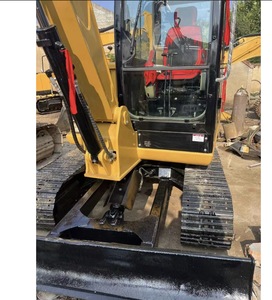 Miniexcavadora de cadenas usada CAT306 de 6 toneladas con certificación CE y cucharón. - Product Image 4