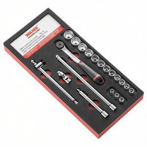 ชุดซ็อกเก็ตโฟมโมดูล 6 จุด ขนาด 3/8 นิ้ว ยี่ห้อ Facom จำนวน 36 ชิ้น - Product Image 2