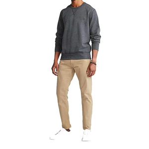 Sudadera de calidad superior 500GSM, sudadera gruesa y cálida de algodón con cuello redondo, sudadera con logotipo estampado personalizado, jersey de moda Unisex, ropa de calle - Product Image 1