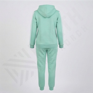 Conjunto Deportivo Personalizado para Mujer, Dos Piezas, Chándal, Ropa Deportiva, Traje de Sudoración, Felpa de Algodón Suave, Atuendo para Gimnasio y Correr, Color Personalizado - Product Image 2