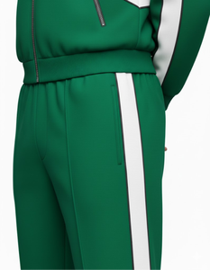 Ensemble de survêtement d'hiver imprimé à capuche unisexe, deux pièces, streetwear décontracté, tenue hip-hop, respirant, 100% coton, vêtements de sport, jogging - Product Image 5