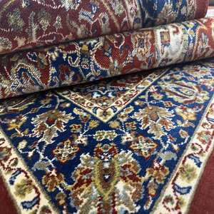 Premium Quality <b>Persian</b> Style Eco-Friendly Comfort Machine Made High Pile <b>Red</b> Carpet Embroidered Wool Cotton Carpets <b>Rug</b> Living - Product Image 3