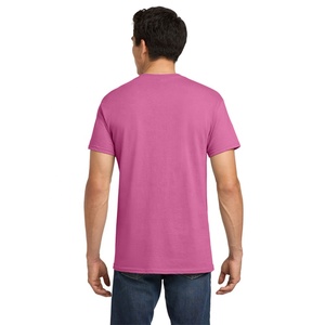 Camiseta de Algodón para Hombre de Primera Calidad, Cuello Redondo Clásico, Manga Corta, Básica, Personalizable, Fabricante de Ropa al por Mayor - Product Image 4