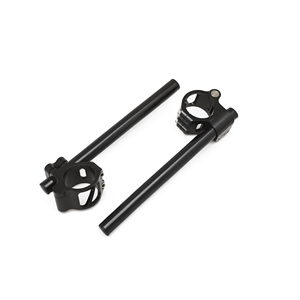 Coppia di Manubri Neri Apribili in Alluminio per Moto, Diametro 46 mm - Product Image 2