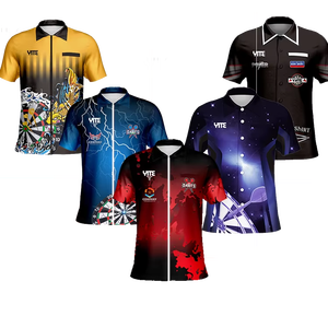 100% poliéster Spandex hombres Polo sublimación personalizada mejor calidad de sublimación de secado rápido deportes hombres Golf camisas OEM - Product Image 1