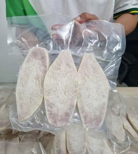 Cubos de raíz de taro congelado Premium Mitades en rodajas de Vietnam Calidad de exportación IQF - Product Image 5