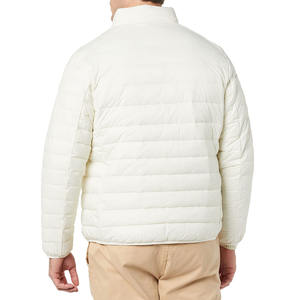 Chaqueta de Plumón Impermeable para Hombre, Diseño Personalizado con Logotipo de Marca, Ropa de Invierno Cálida, Tejido de Burbujas de Poliéster Transpirable - Product Image 5