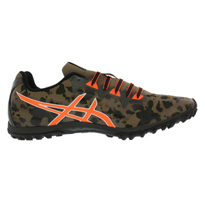 Zapatillas Deportivas ASICS Cross Freak 2 para Hombre, Color Verde Oscuro/Naranja Intenso/Color Bolsa de Deporte, Forro de Cuero Genuino, Malla Transpirable, Verano - Product Image 4