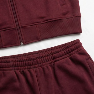 ชุดวอร์มผู้ชายพรีเมียม ทรงสลิมฟิต กางเกงจ็อกเกอร์ เสื้อแจ็คเก็ตมีซิป ทรงสวย ดูดี สไตล์ลำลอง สปอร์ต เหมาะสำหรับใส่ในชีวิตประจำวัน รับสกรีนโลโก้ ชุดกีฬาสองชิ้น - Product Image 5