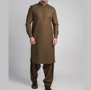 Vente en gros d'usine de shalwar kameez, musulman pakistanais décontracté pour homme, fête formelle de haute qualité au design moderne islamique à la mode - Product Image 3
