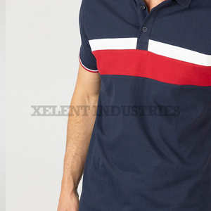 Polos de media manga para hombre, prendas de equitación de secado rápido de color sólido con logotipo personalizado, ropa de hombre superior - Product Image 5