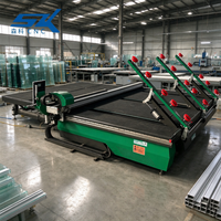 Machine de découpe automatique tout-en-un CNC pour le déchargement de feuilles de verre de murs-rideaux et de fenêtres