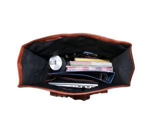 Cross-Border New Crazy Horse Leather Casual Sports Roll-Top Mochila Hombres Business Computer Bag Retro 2017 - Product Image 6